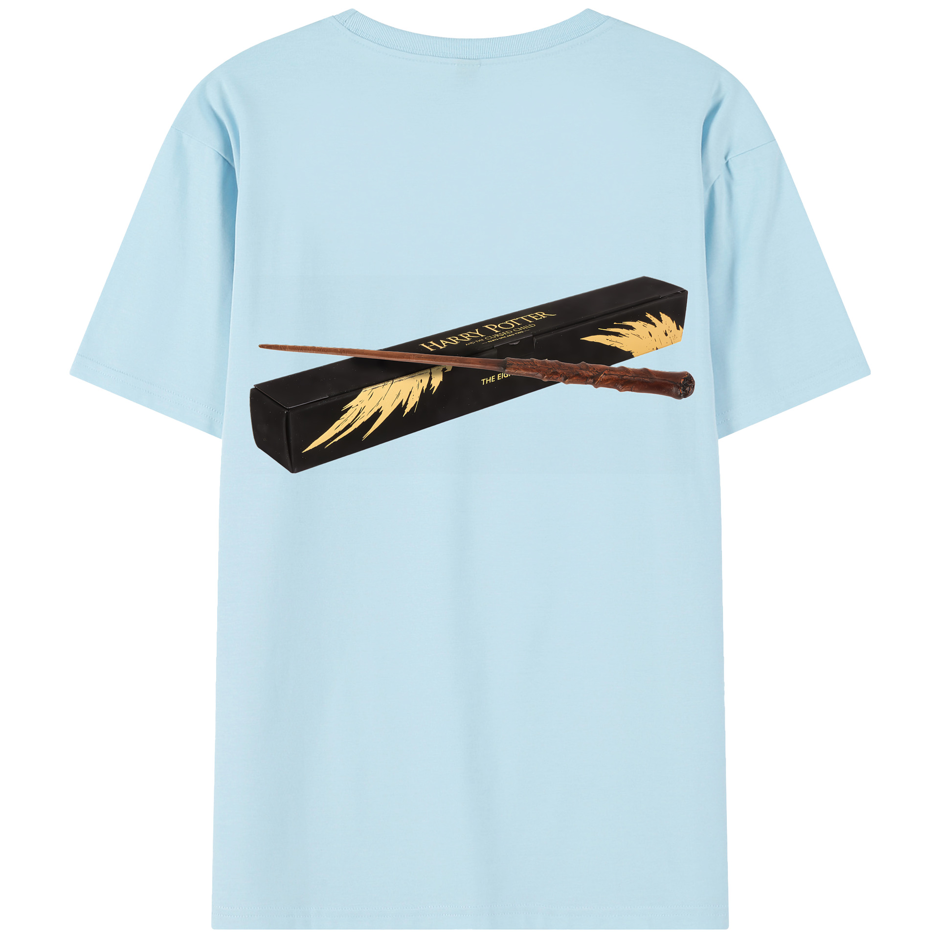 （画像用） Harry Potter ハリー・ポッターシリーズ 綿100％半袖Tシャツ（背面プリント）